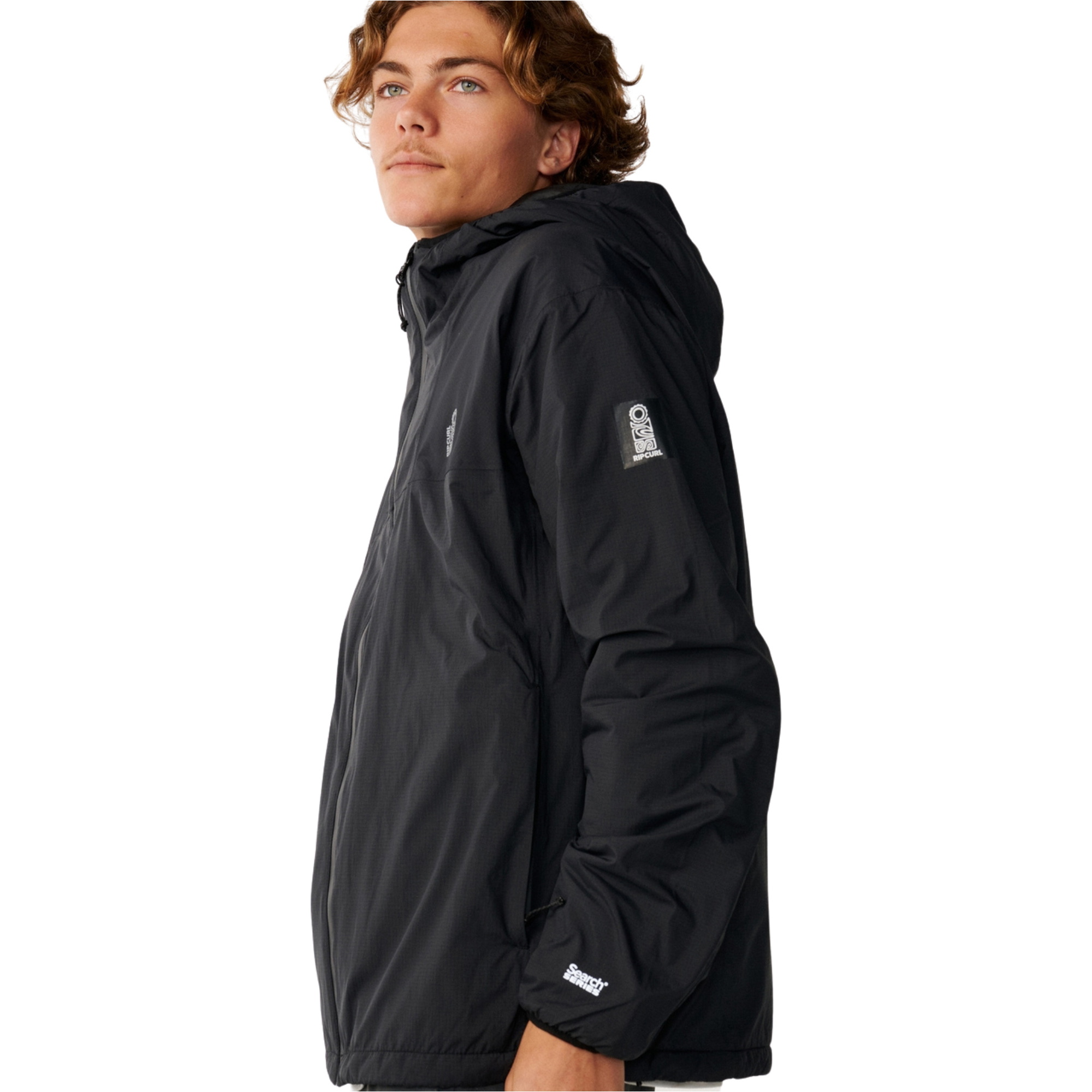 2026 Rip Curl Mens S-Series Packable Puffer Jacket 02OMJA - Black